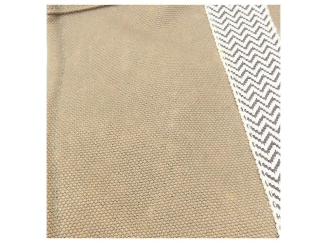 Hermès Borsa Tote MM Cannes Hermes Beige Crudo - vista 10