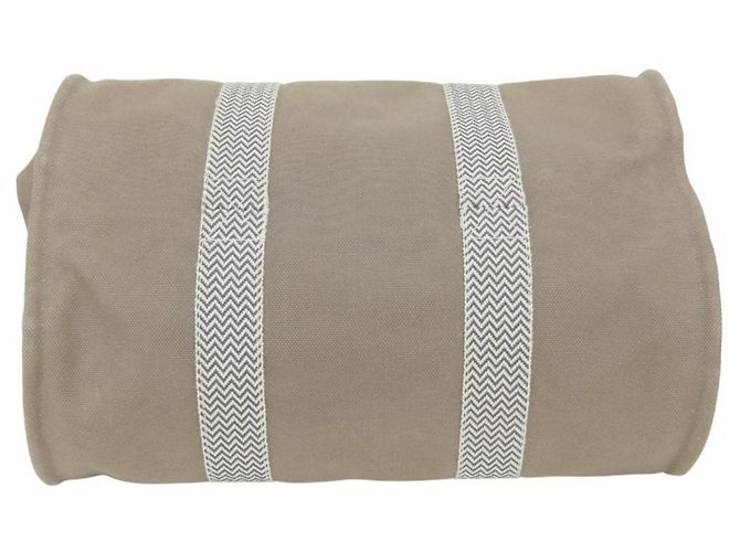 Hermès Borsa Tote MM Cannes Hermes Beige Crudo - vista 5
