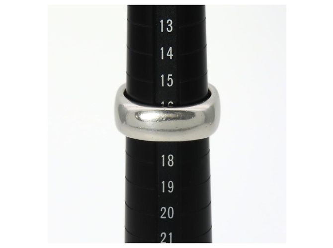 Quadratischer Bandring von Tiffany & Co. Silber - Ansicht 6