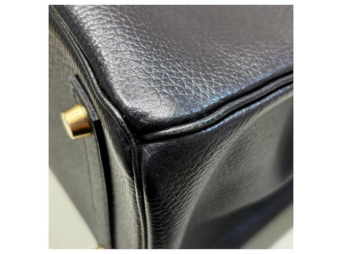 Borsa Tote Haut à Courroies 32 di Hermès Nero - vista 10