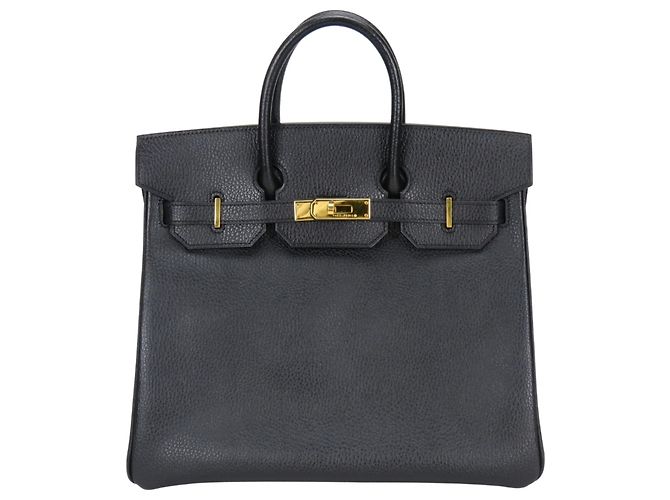 Borsa Tote Haut à Courroies 32 di Hermès Nero - vista 2