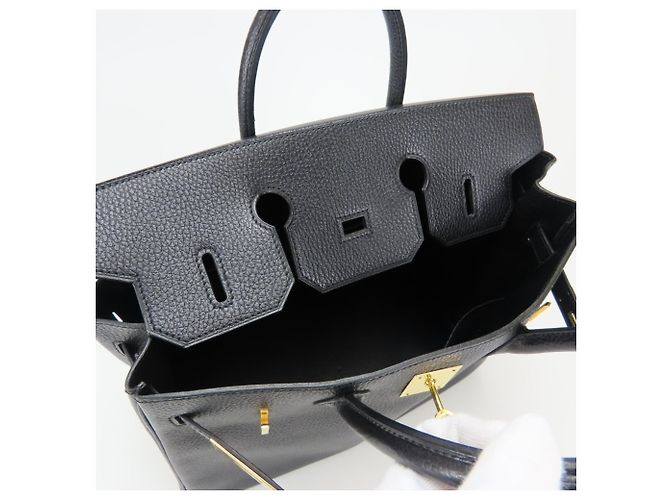 Borsa Tote Haut à Courroies 32 di Hermès Nero - vista 22