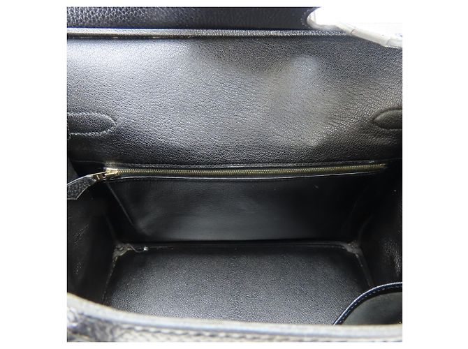 Borsa Tote Haut à Courroies 32 di Hermès Nero - vista 25