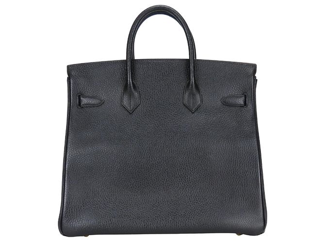 Borsa Tote Haut à Courroies 32 di Hermès Nero - vista 5