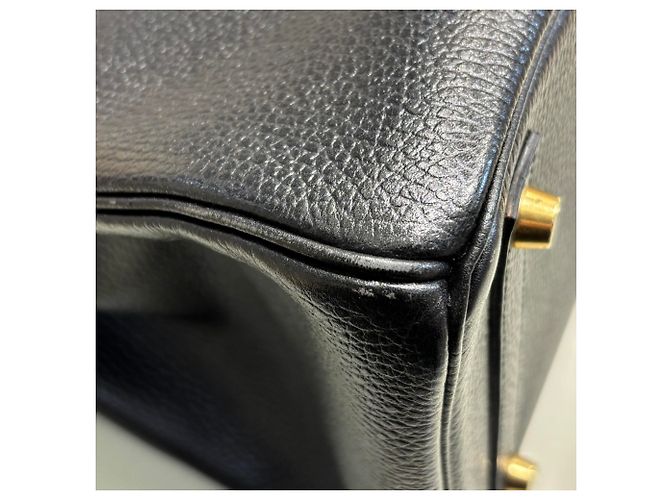 Borsa Tote Haut à Courroies 32 di Hermès Nero - vista 9