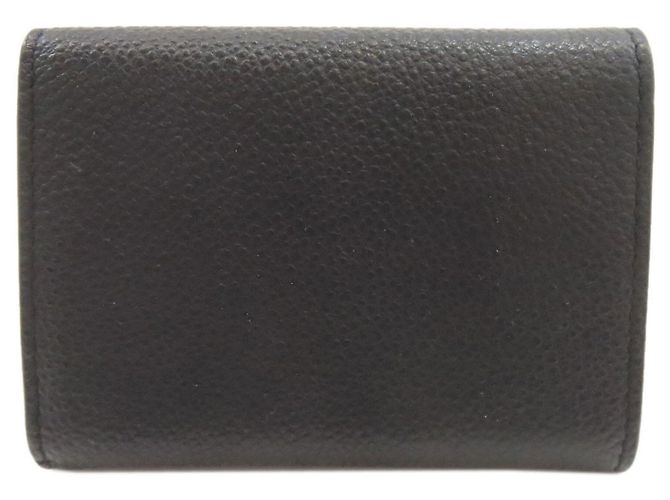 Saint Laurent Dreifach-Wallet Schwarz - Ansicht 2
