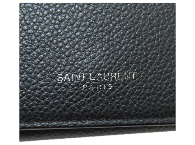 Saint Laurent Dreifach-Wallet Schwarz - Ansicht 20