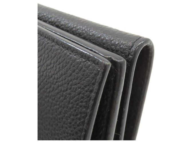 Saint Laurent Dreifach-Wallet Schwarz - Ansicht 23