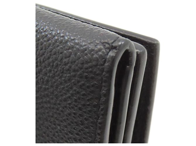 Saint Laurent Dreifach-Wallet Schwarz - Ansicht 24