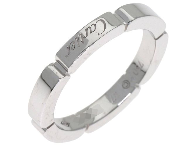 Anello Cartier Maillon Panthère #47 in oro bianco 18K - vista 2