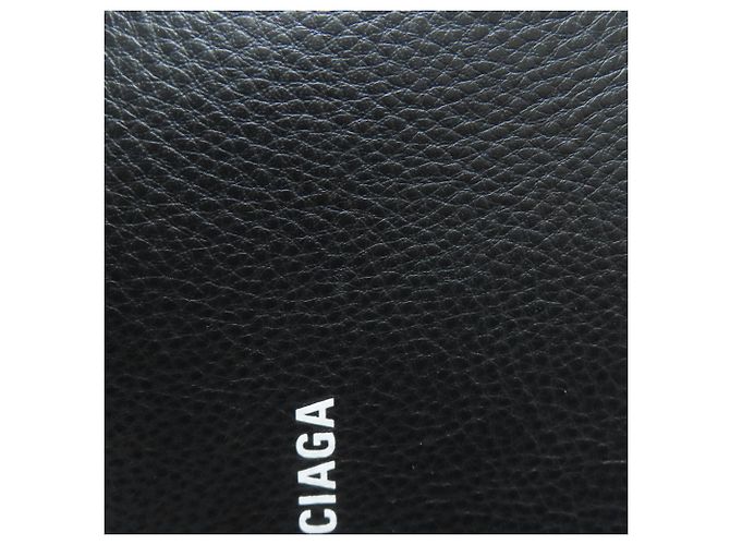 Pochette Accessorio Logo Balenciaga 551992 Nero - vista 12