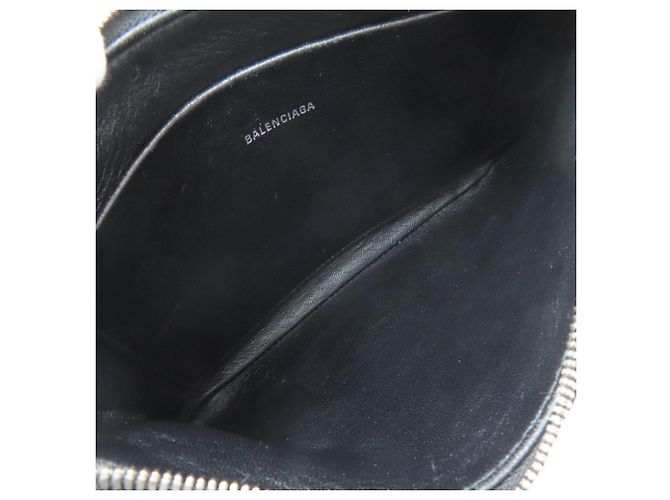 Pochette Accessorio Logo Balenciaga 551992 Nero - vista 5