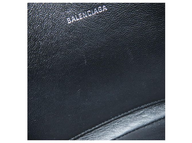 Pochette Accessorio Logo Balenciaga 551992 Nero - vista 8