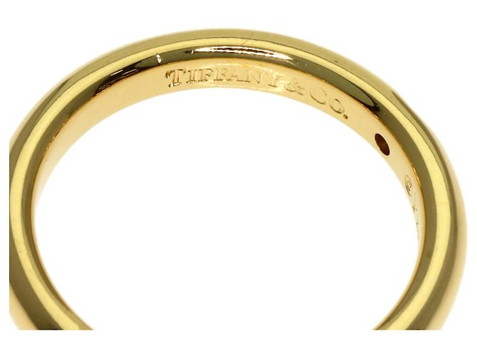 Fede nuziale in oro giallo 18K Tiffany & Co. - vista 5