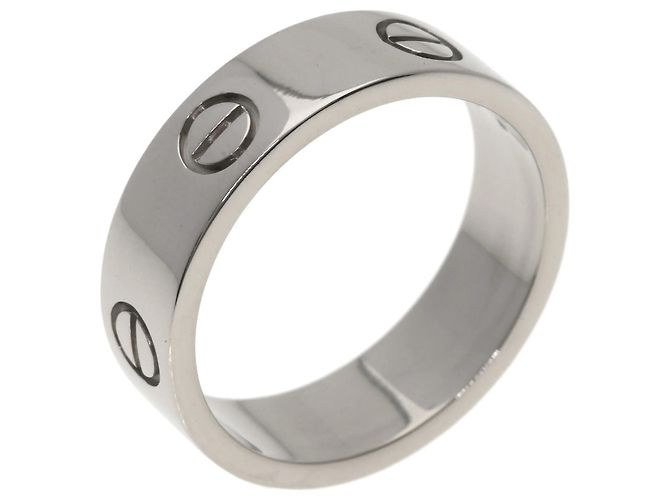 Anello Love Cartier in oro bianco 18K - vista 2