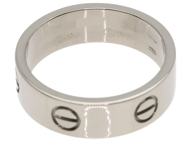 Anello Love Cartier in oro bianco 18K - vista 4
