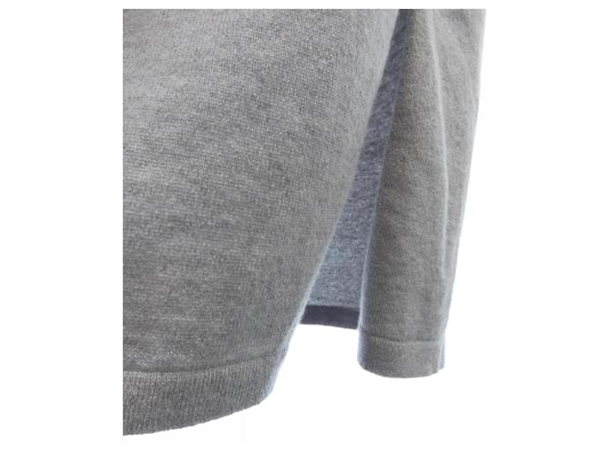 Falda de cachemira Hermès Gris - vista 6