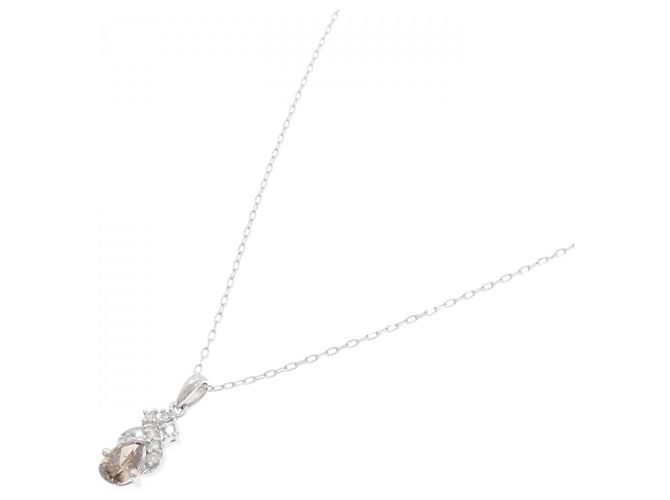 Autre Marque Collana in diamante in oro bianco Au750 Argento - vista 2
