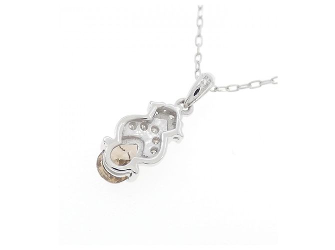 Autre Marque Collana in diamante in oro bianco Au750 Argento - vista 4