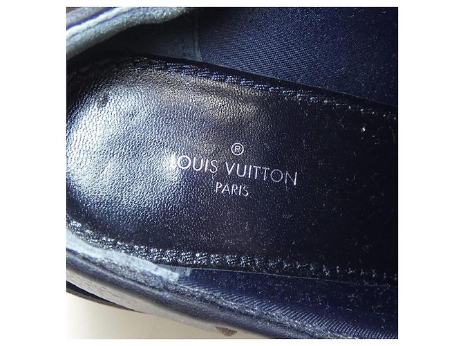 Scarpe Derby in pelle della linea Bobourin di Louis Vuitton Marrone Nero - vista 6