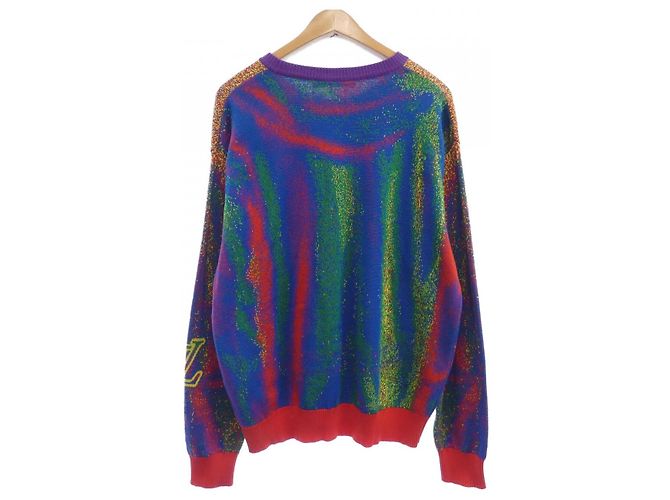 Top de punto Louis Vuitton Roja Azul Verde Púrpura - vista 2