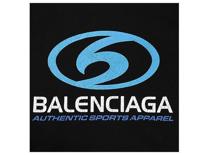 Everyday Sudadera de algodón Balenciaga Negro - vista 3