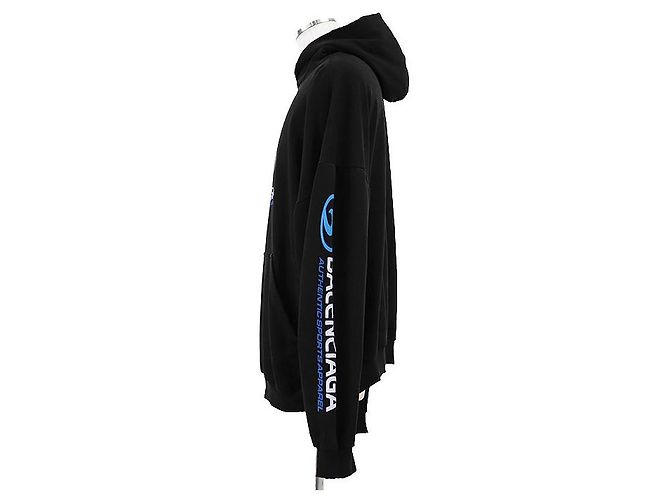 Everyday Sudadera de algodón Balenciaga Negro - vista 5