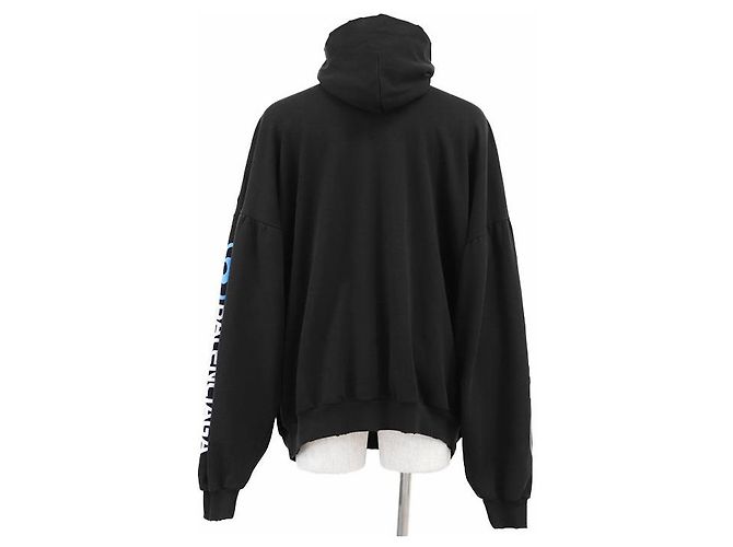Everyday Sudadera de algodón Balenciaga Negro - vista 7