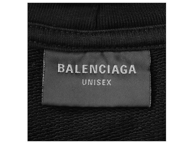 Everyday Sudadera de algodón Balenciaga Negro - vista 9