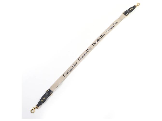 Schultergurt aus Canvas mit besticktem Christian Dior-Logo Blau - Ansicht 5