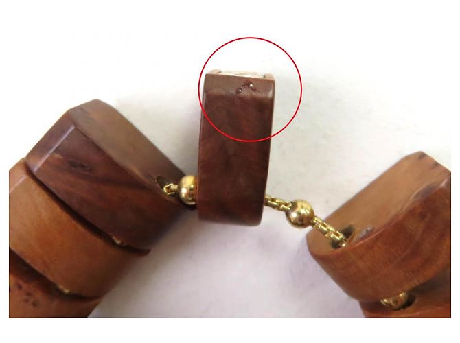 Collana Bottega Veneta Bronzo - vista 11