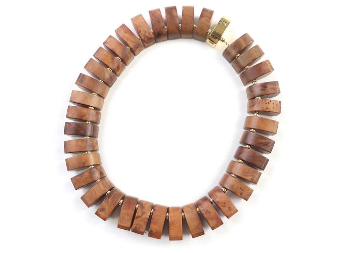 Collana Bottega Veneta Bronzo - vista 3