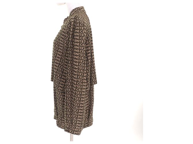 Céline Giacca in seta Celine Beige - vista 2