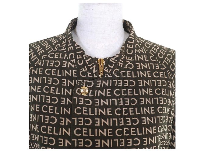 Céline Giacca in seta Celine Beige - vista 4