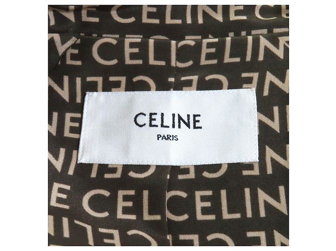Céline Giacca in seta Celine Beige - vista 8