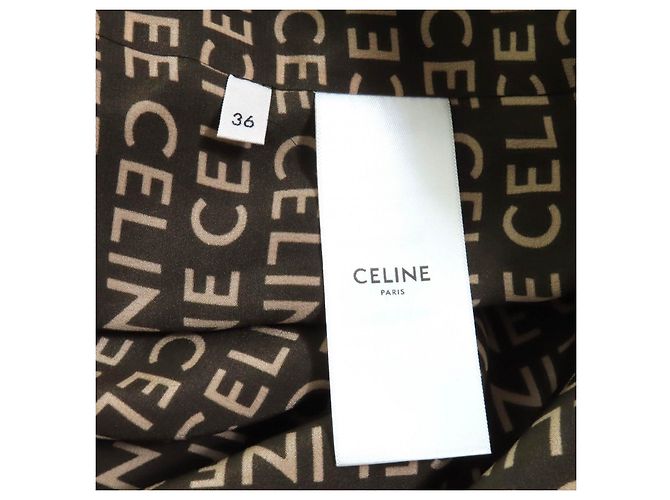Céline Giacca in seta Celine Beige - vista 9