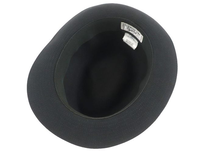 Cappello Fedora in feltro di coniglio Hermès Grigio Grigio antracite - vista 6