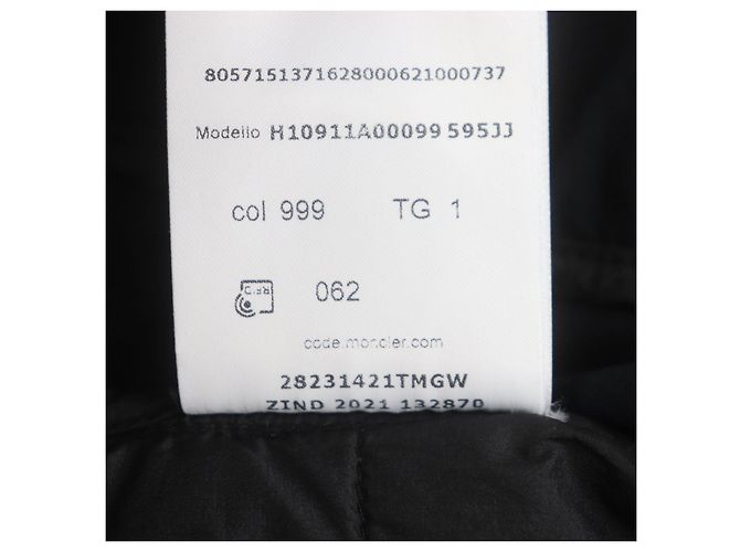Chaqueta de nylon Moncler ICHIRO Negro - vista 13