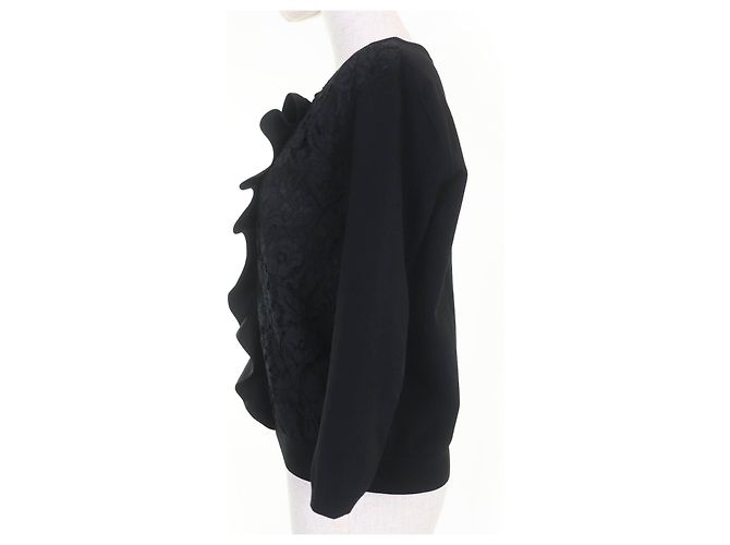 Strickjacke Valentino QB2KA01443K Schwarz - Ansicht 2