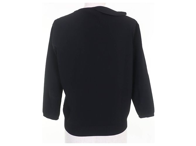 Strickjacke Valentino QB2KA01443K Schwarz - Ansicht 3