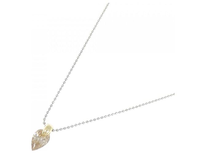 Autre Marque Collana di diamanti Au750/PT850 D'oro - vista 2