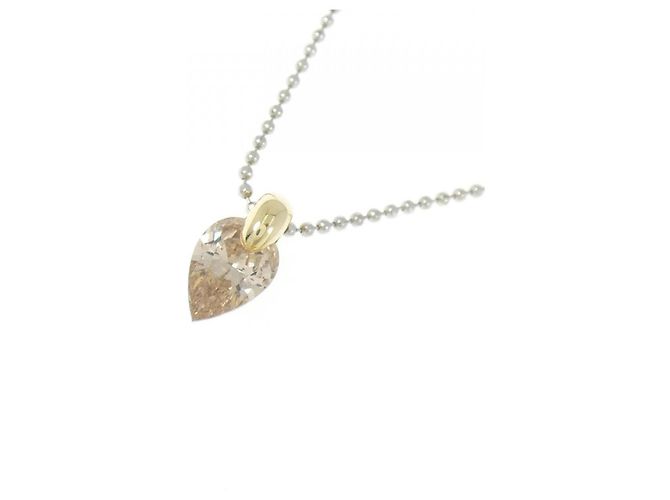 Autre Marque Collana di diamanti Au750/PT850 D'oro - vista 3
