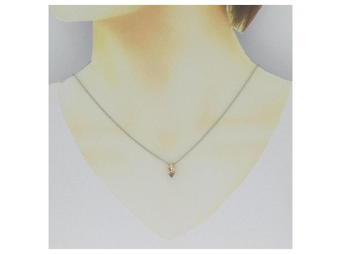 Autre Marque Collana di diamanti Au750/PT850 D'oro - vista 6