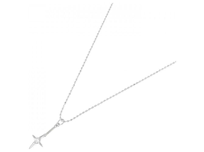 Autre Marque Collana in diamante in oro bianco Au750 Argento - vista 2