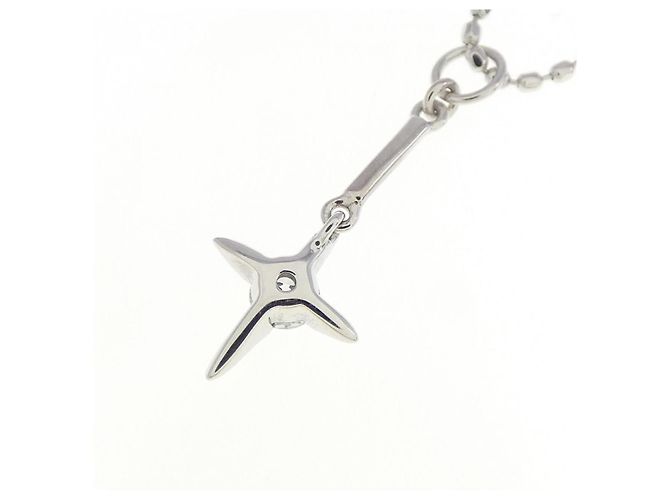 Autre Marque Collana in diamante in oro bianco Au750 Argento - vista 4