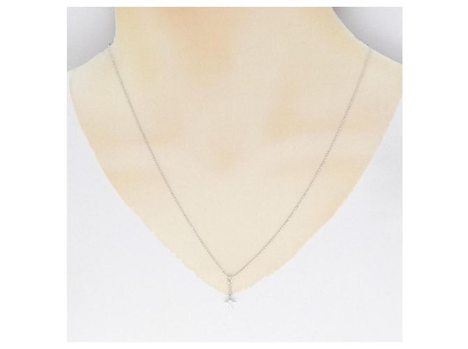 Autre Marque Collana in diamante in oro bianco Au750 Argento - vista 6
