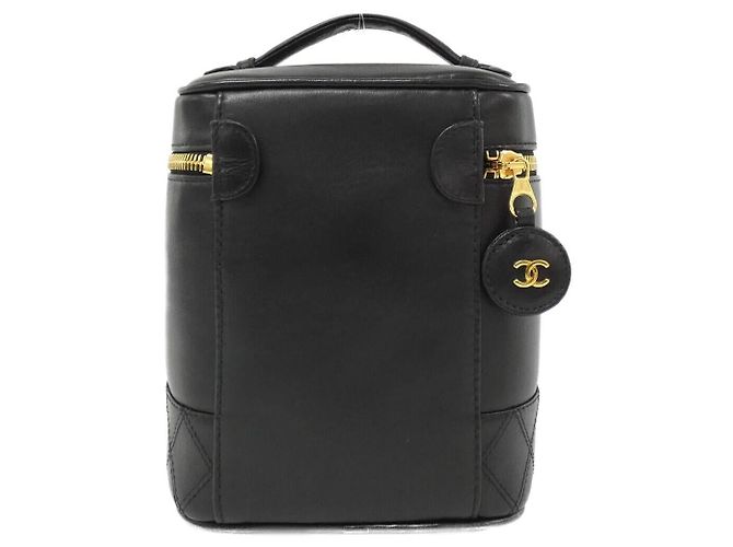 Timeless Borsa a Spalla in Pelle di Agnello Chanel Nero - vista 2