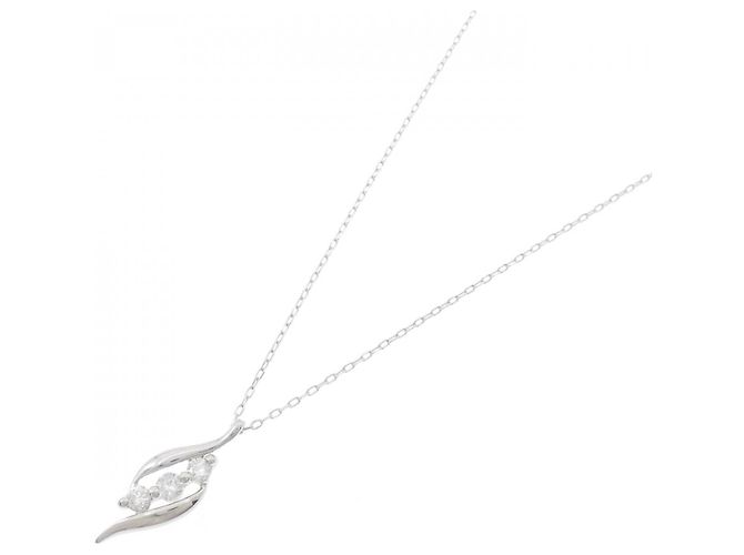 Autre Marque Collana in diamante in oro bianco Au750 Argento - vista 2