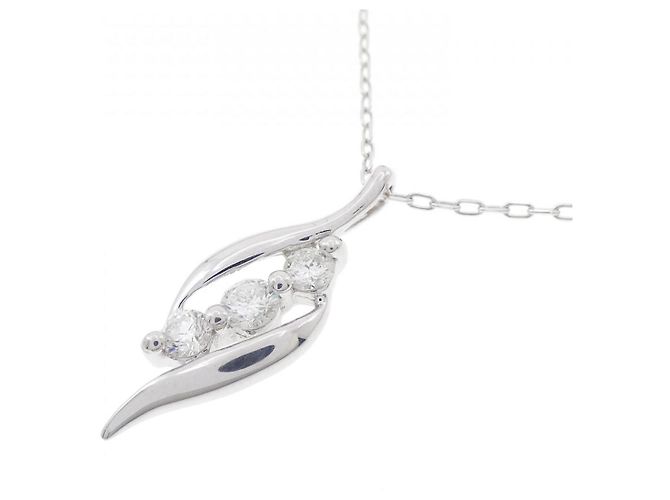 Autre Marque Collana in diamante in oro bianco Au750 Argento - vista 3