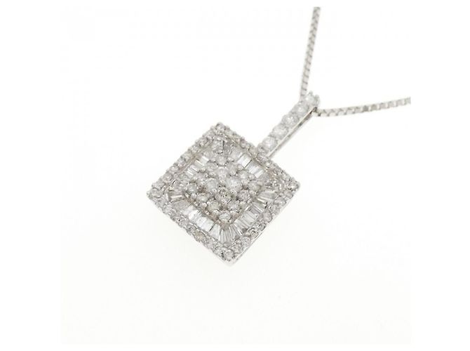 Autre Marque Collana in diamante in oro bianco Au750 Argento - vista 3